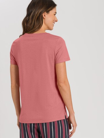 Hanro - Camisa de pijama 'Sleep & Lounge' em rosa