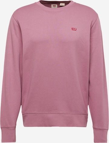 LEVI'S ® Sweatshirt 'The Original HM Crew' in Pink: front