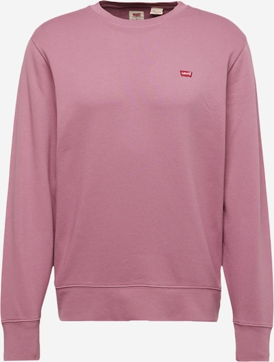 LEVI'S ® Sweatshirt 'The Original HM Crew' in hellpink / rot / weiß, Produktansicht