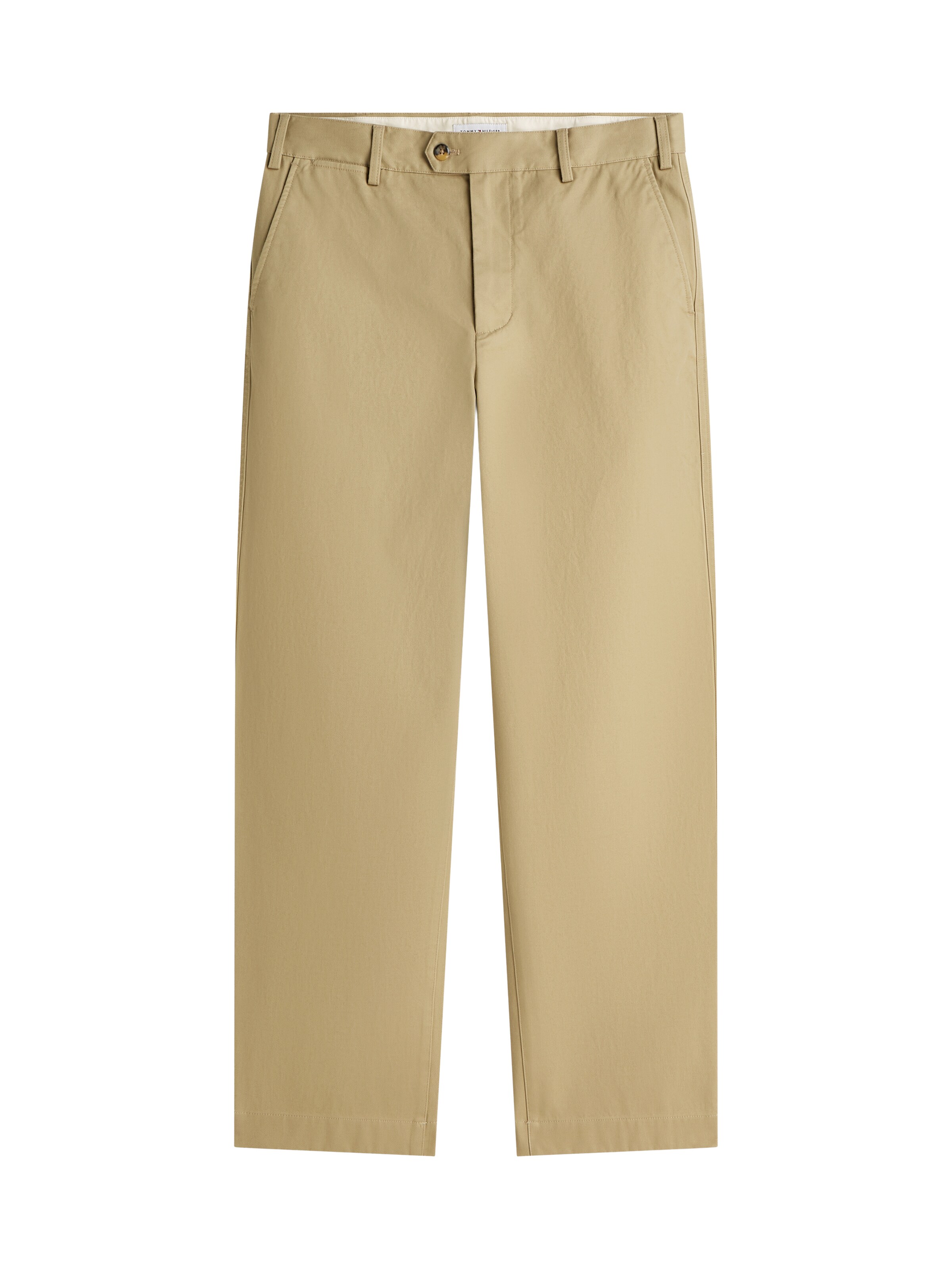 TOMMY HILFIGER Lærredsbukser 'RIVER HERITAGE' i brun: forside