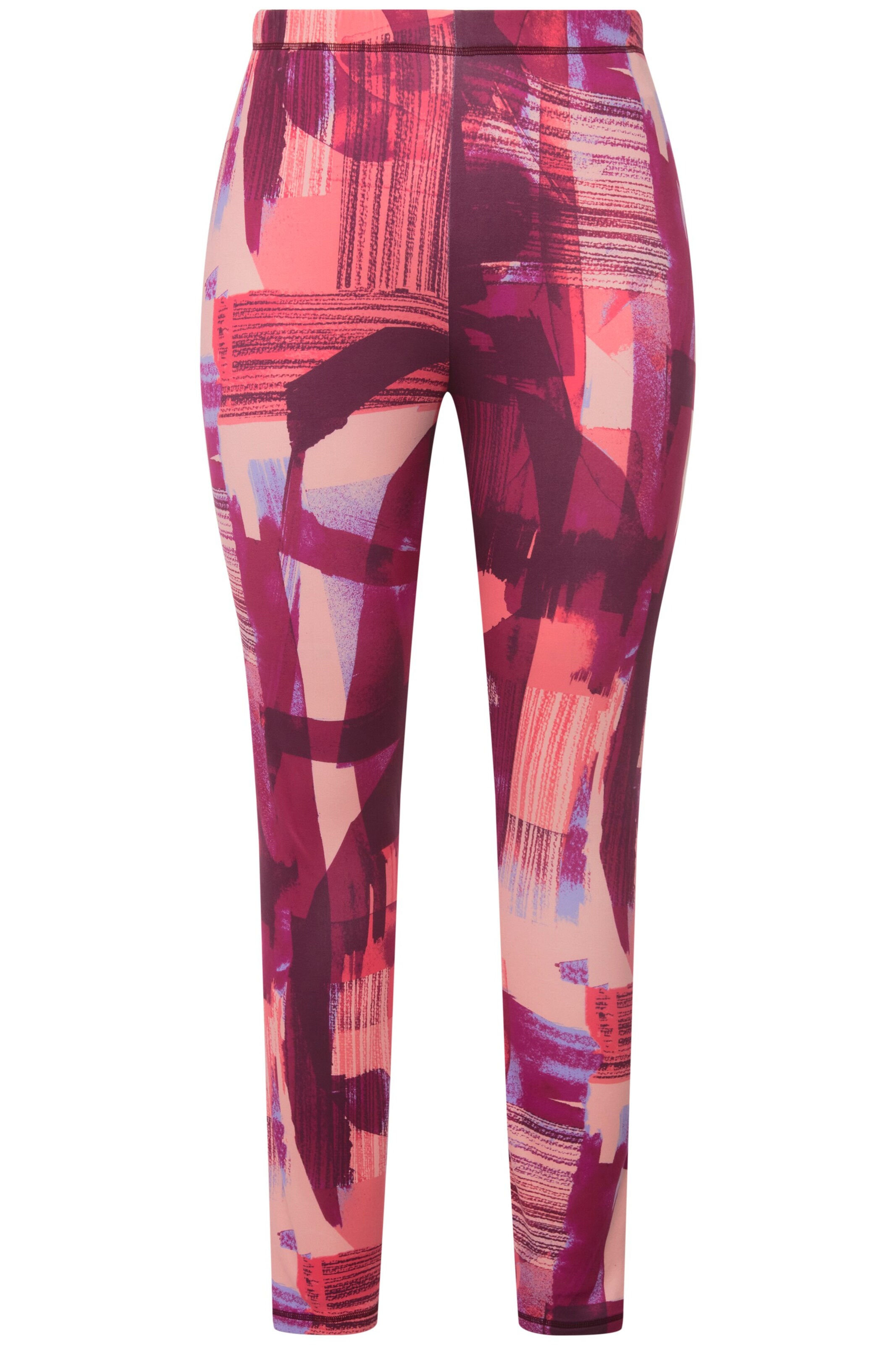 Ulla Popken Sports trousers in Mottled red, Item view