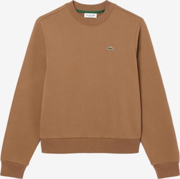 LACOSTE Sweatshirt in Bruin: voorkant