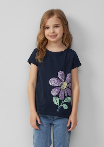 T-Shirt s.Oliver en bleu : devant