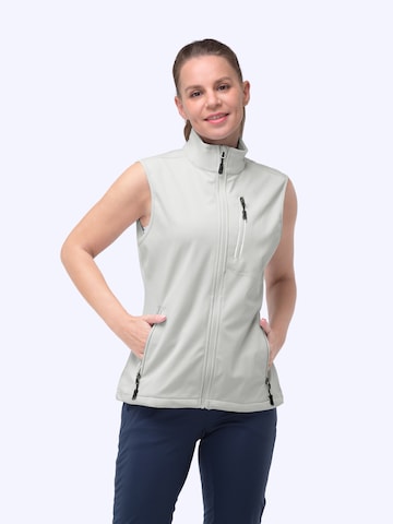 33,000ft Sportweste '33,000ft Women's Lightweight Cycling Gilet'‌‌‌‌‌‌‌ in Grau: Vorderseite