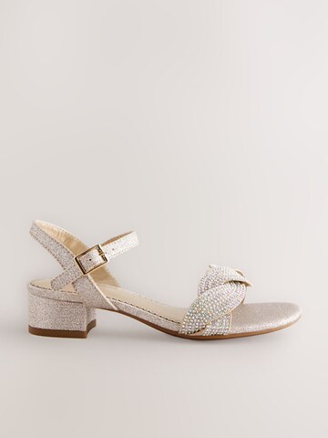 Next Sandal i guld