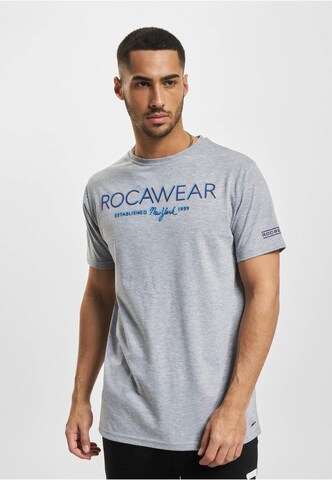 ROCAWEAR T-Shirt in Grau: Vorderseite