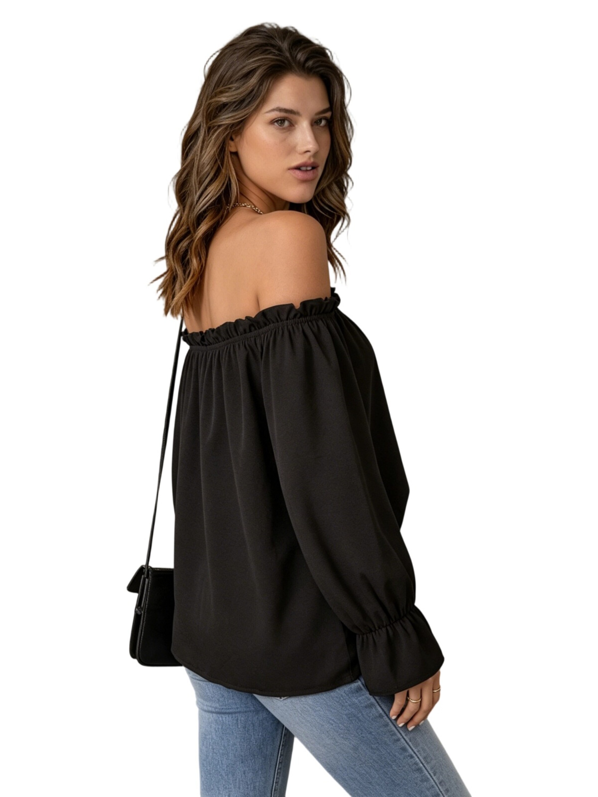 MODIURBAN Shirt‌‌‌‌‌ in Schwarz