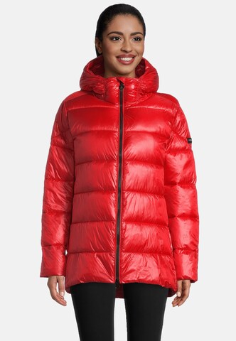 Frieda & Freddies NY Winter Jacket in Red: front