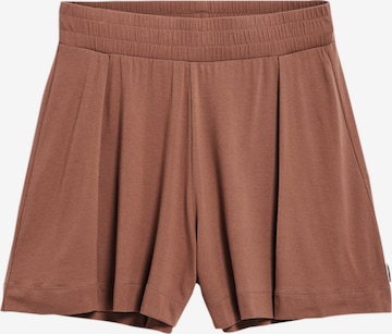 ARMEDANGELS Pants in Brown: front