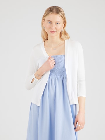 MORE & MORE Strickjacke in Weiß: Vorderseite