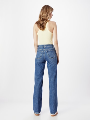 TOPSHOP Flared Jeans i blå