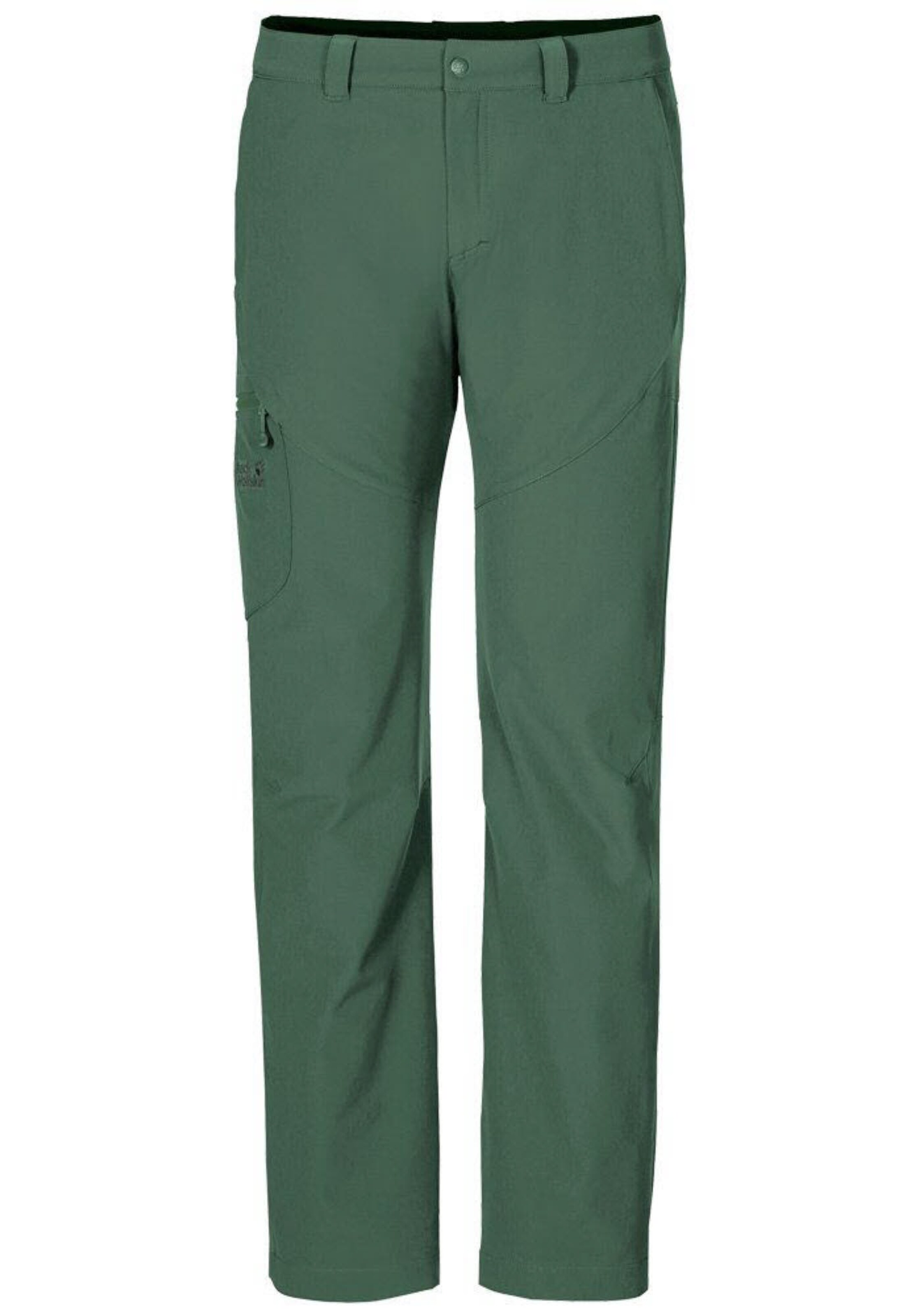 JACK WOLFSKIN Regular Outdoor Pants in Green: front