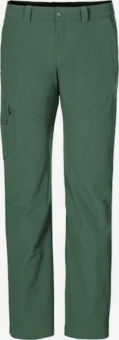 JACK WOLFSKIN Regular Outdoorhose in Grün: predná strana