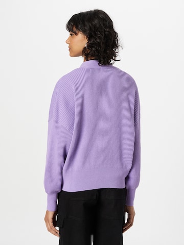 ESPRIT Knit Cardigan in Purple