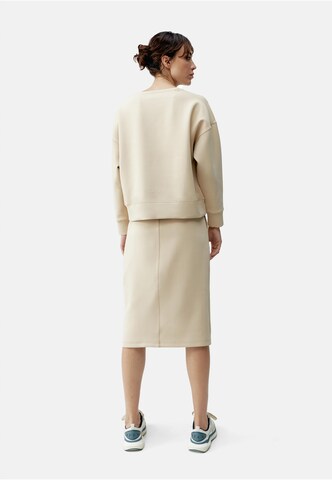 Born Living Yoga Skinny Sweatshirt 'Maia' in Beige