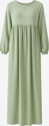 Robe Elara en vert : devant