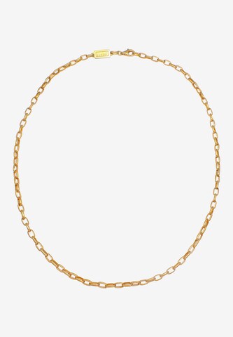 KUZZOI Halskette Basic Kette in Gold