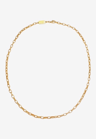 KUZZOI Halskette Basic Kette in Gold