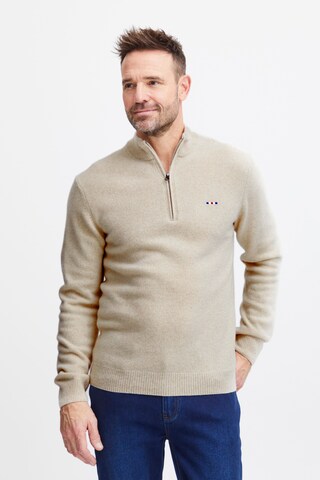Pullover 'Kylefq' di FQ1924 in beige: frontale