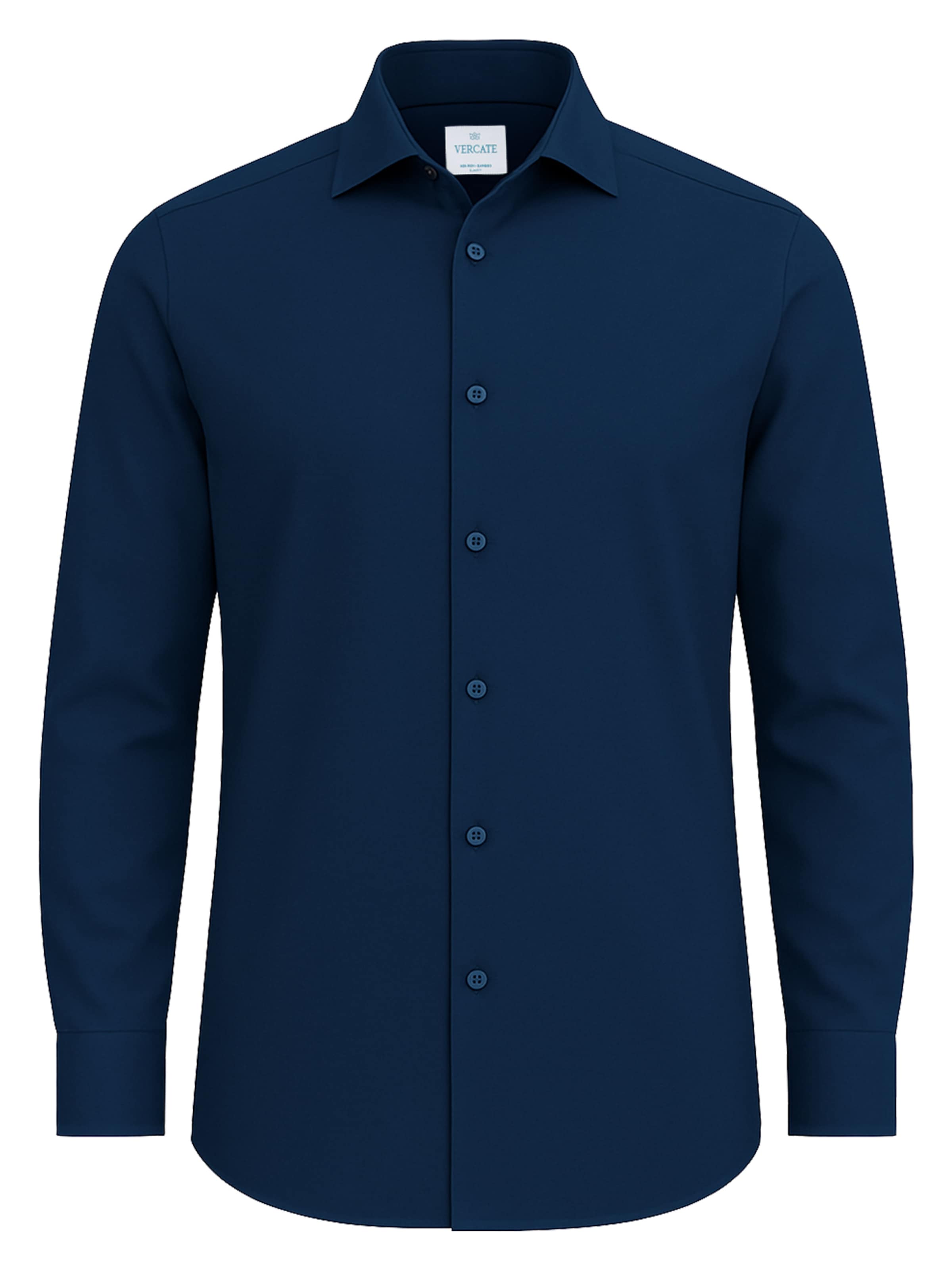 Coupe slim Chemise business 'No. 26' Vercate en bleu : devant