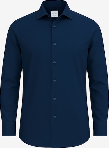 Vercate Slim Fit Businesshemd 'No. 26' in Blau: Vorderseite