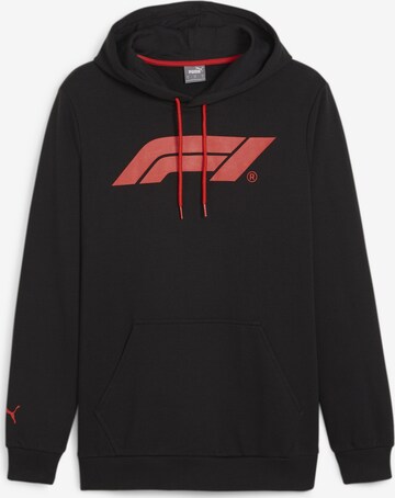 PUMA Sportsweatshirt 'F1® ESS' in Zwart: voorkant