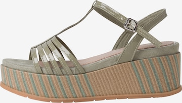 MARCO TOZZI Strap Sandals in Green
