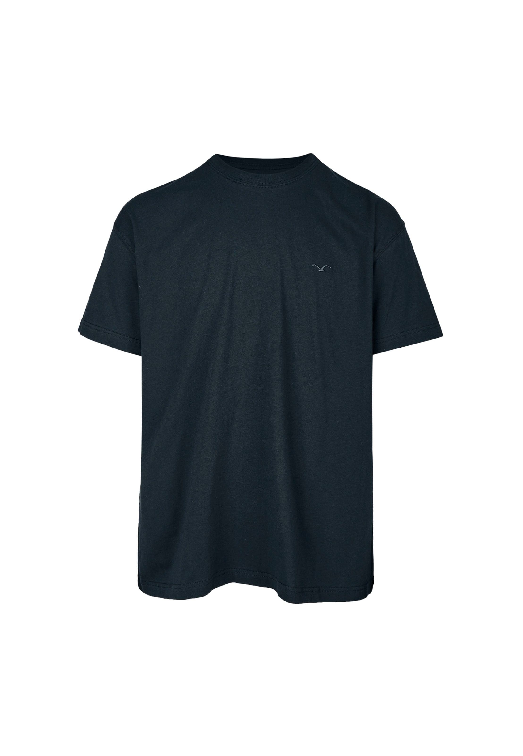 Cleptomanicx T-Shirt 'Ligull Oversize' in Grau: Vorderseite