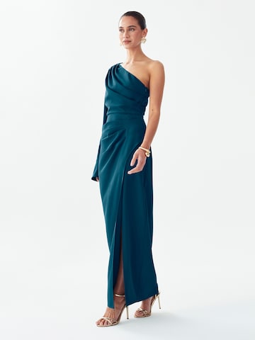 BWLDR Avondjurk 'Lois' in Blauw