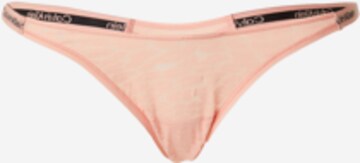 Tanga de la Calvin Klein Underwear pe bej: față