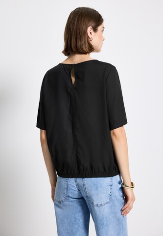 Street One Studio Bluse in Schwarz