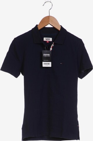 Tommy Jeans Poloshirt XS in Blau: predná strana