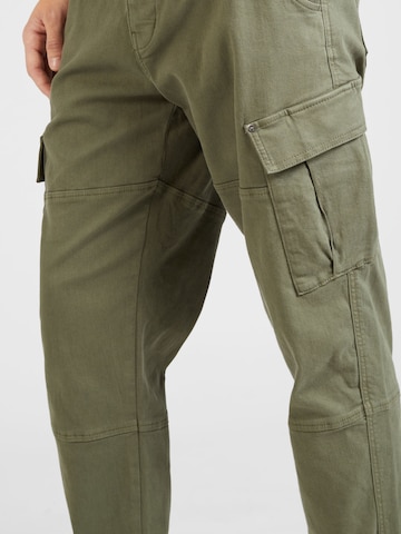 MUSTANG Regular Cargo trousers 'TOLEDO' in Green