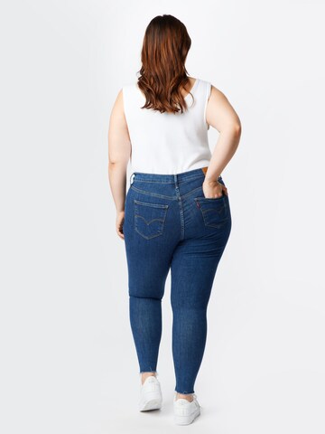 Levi's® Plus Skinny Fit Дънки '720 PL Hirise Super Skny' в синьо