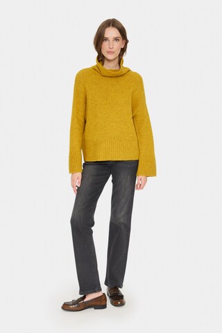 SAINT TROPEZ Pullover 'Gilda' i gul