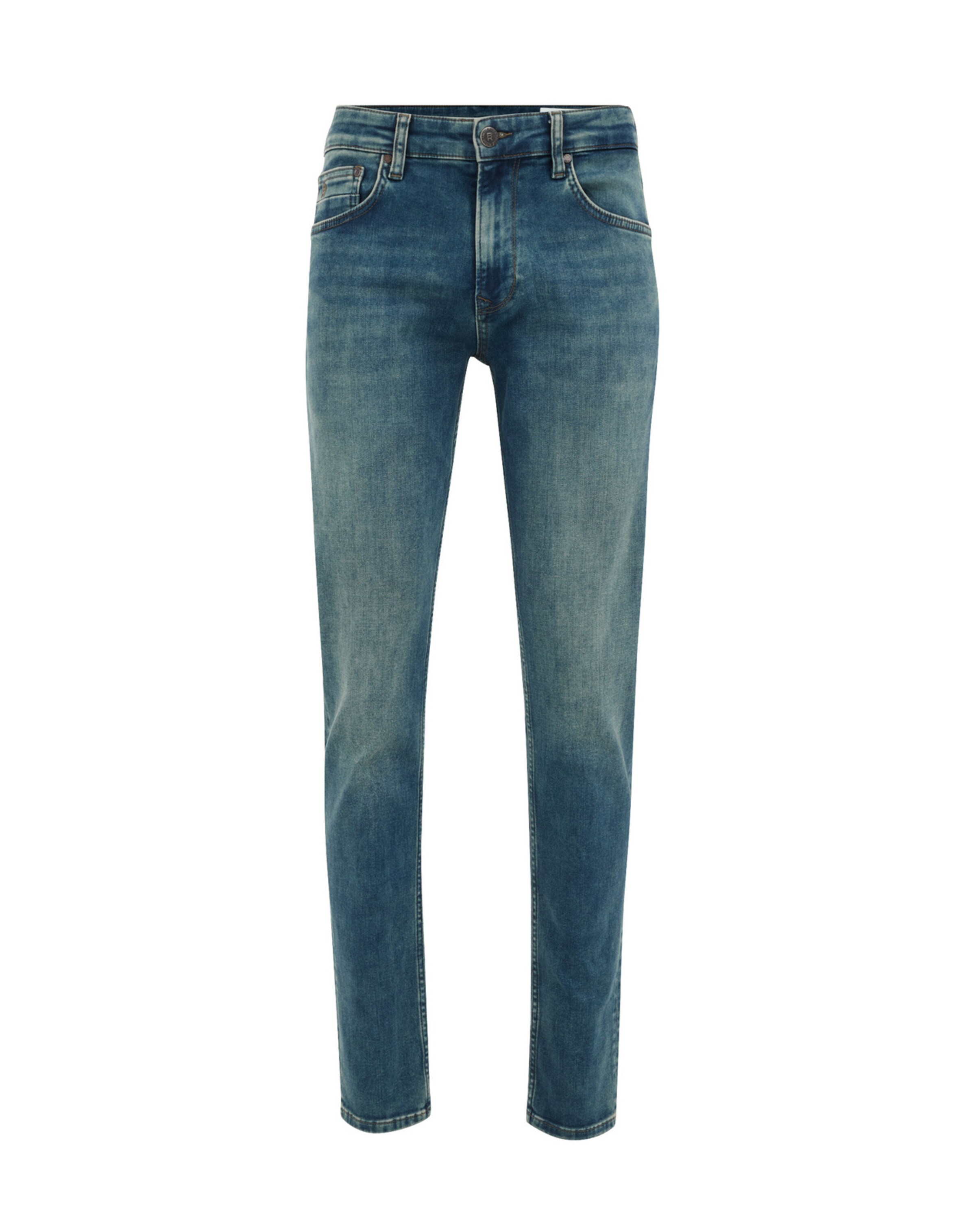 WE Fashion Slim fit Jeans in Blue: front