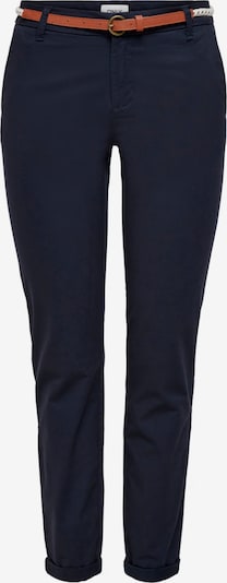 ONLY Pantalon chino 'BIANA' en bleu nuit / umbra, Vue avec produit