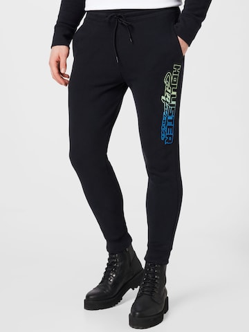 HOLLISTER Tapered Pants in Black: front