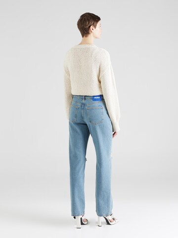 HUGO Regular Jeans 'Elyah_B' in Blauw