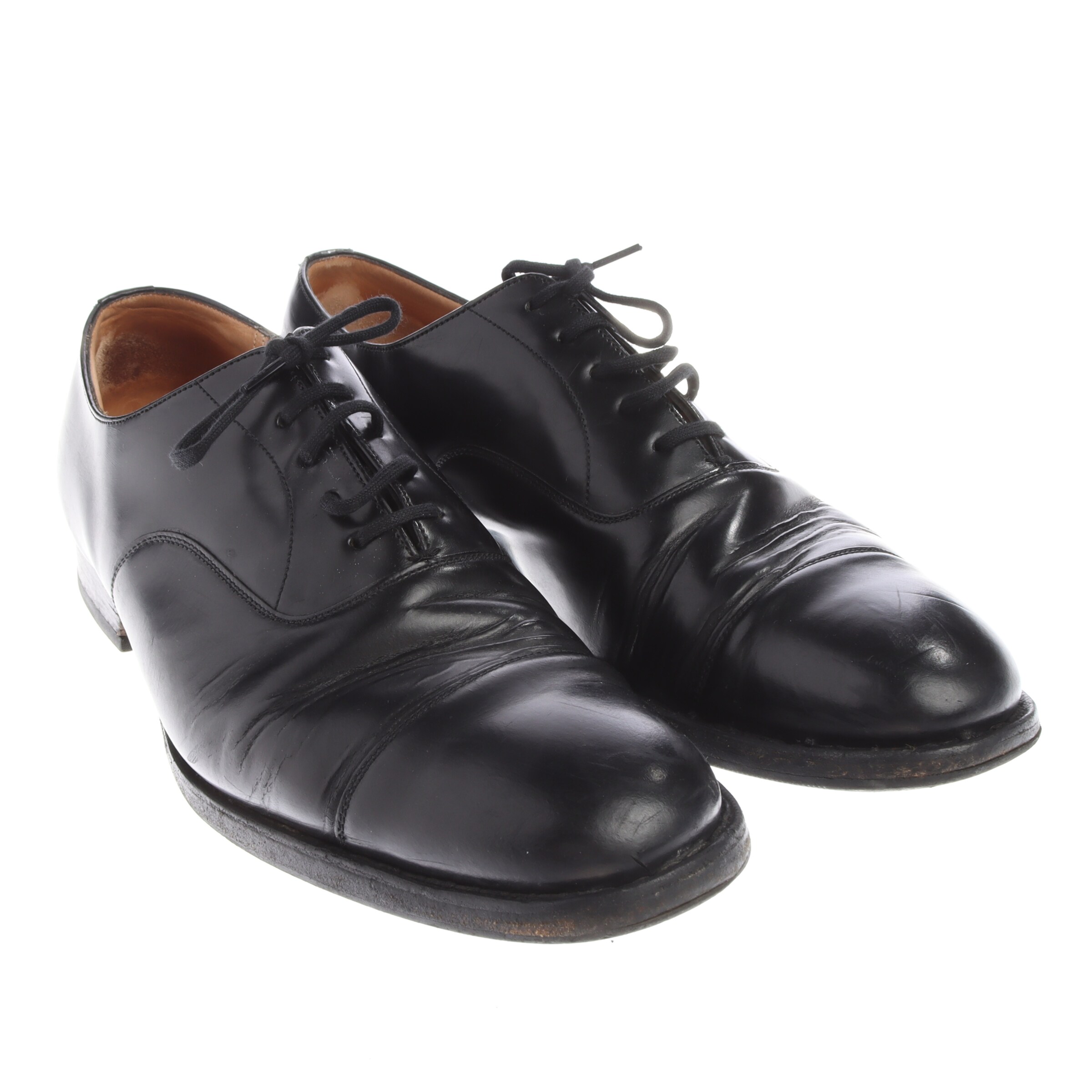 Church's Flats & Loafers in 43 in Black: front