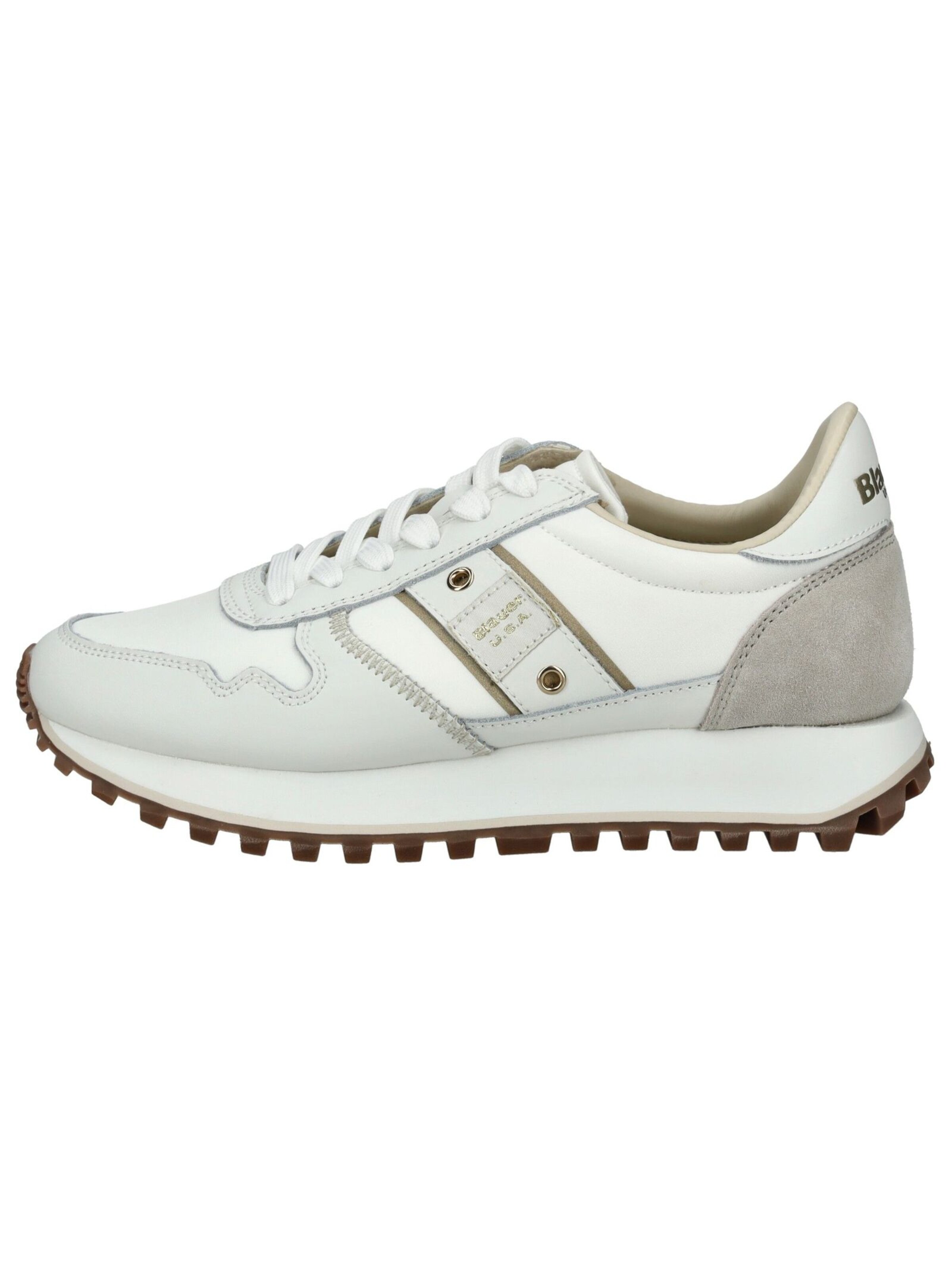 Sneaker bassa di Blauer.USA in bianco
