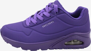 SKECHERS - Sapatilhas baixas 'Night Shades' em roxo