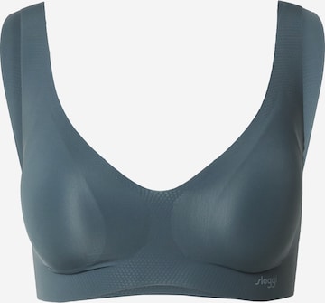 SLOGGI Bra 'ZERO Feel' in Blue: front