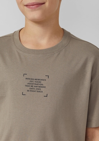 s.Oliver T-Shirt in Braun