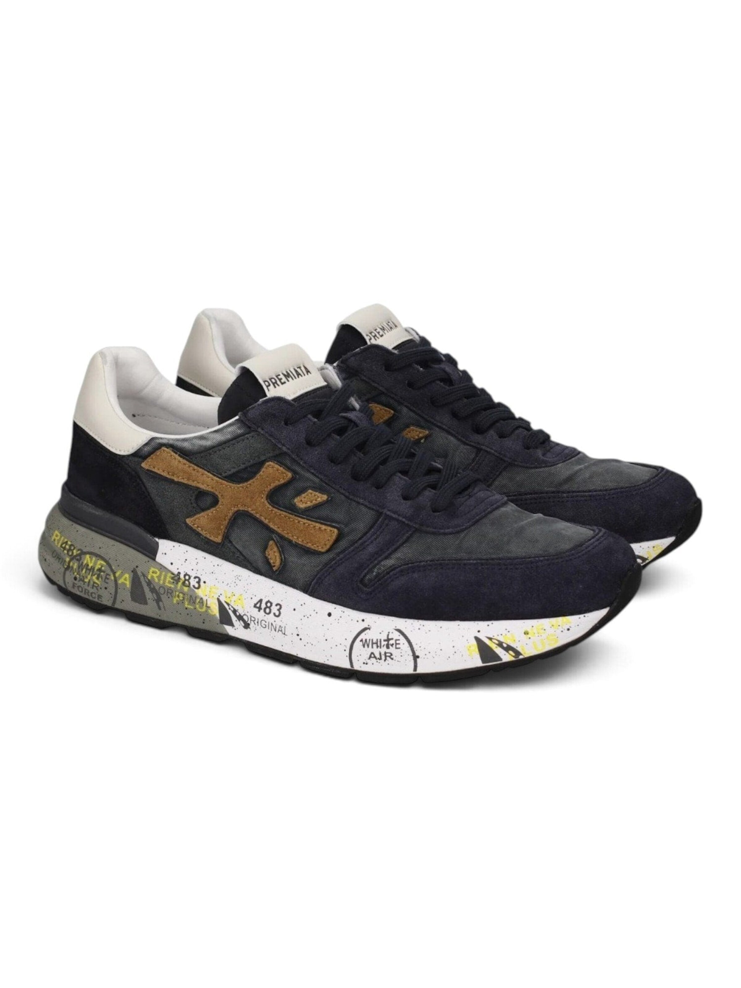 Premiata Sneakersy niskie 'MICK 8435 BLU' w kolorze niebieski