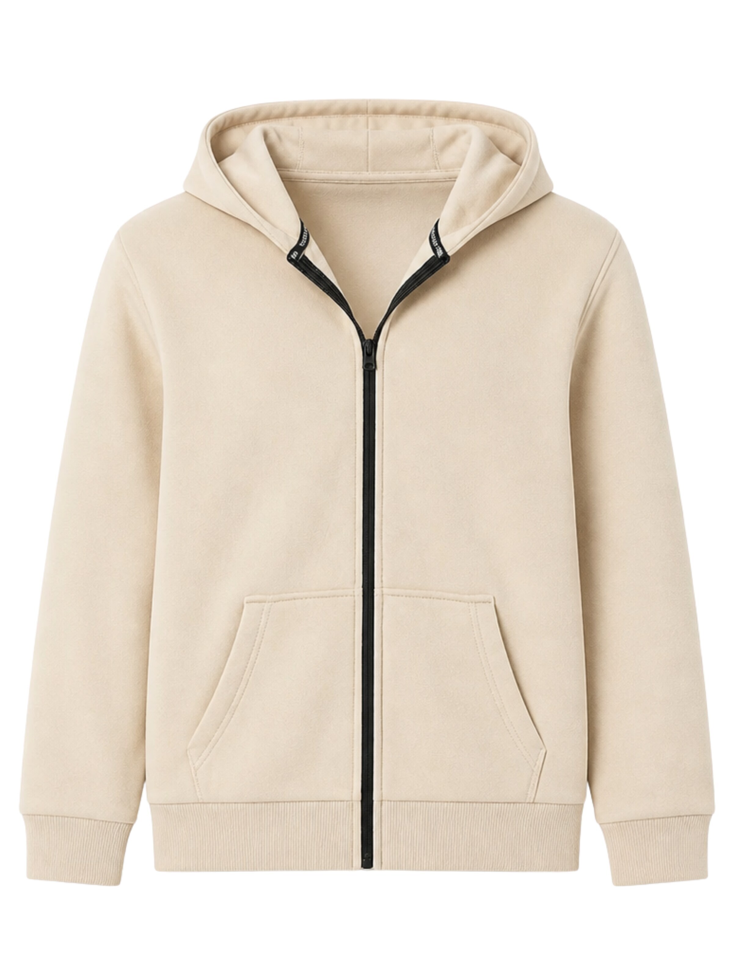 LOUIS LECLER Sweat jacket 'Selara' in Beige: front