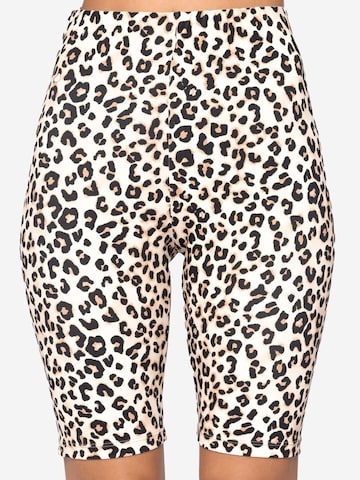 SASSYCLASSY Skinny Leggings‌‌‌‌‌‌‌ in Beige: Vorderseite