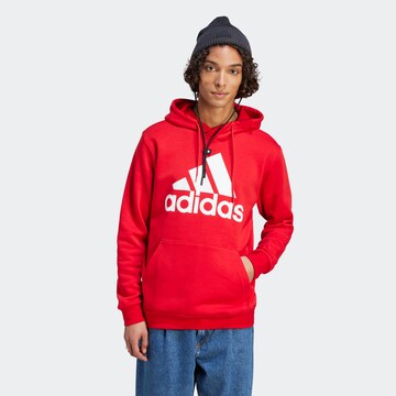 ADIDAS SPORTSWEAR Athletic Sweatshirt 'Essentials' in Red: front