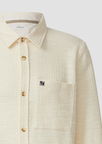 Coupe regular Chemise s.Oliver en beige