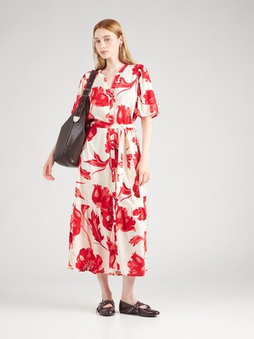 JDY Dress 'JDYFlora' in Beige: front